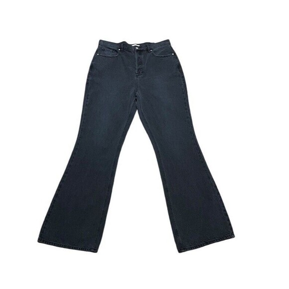 Pacsun Jeans Women's Size 32 90s High Rise Bootcut Black Denim 32x33 Wide NWT - Picture 1 of 14